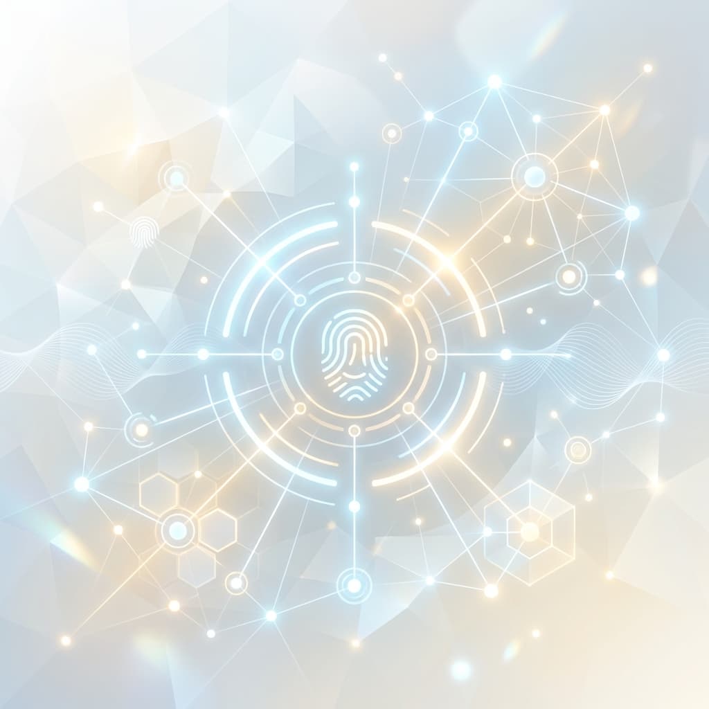 Abstract Digital Identity Graphic